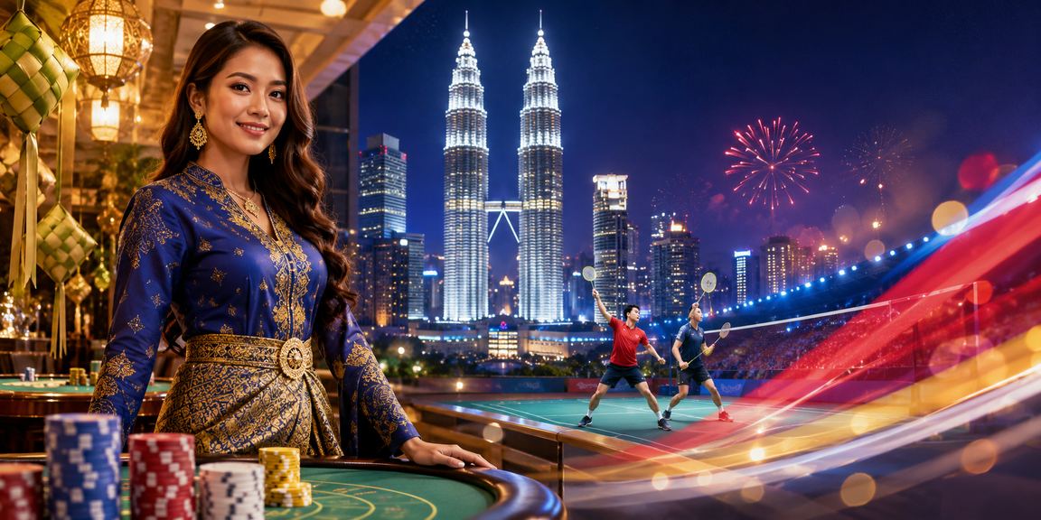 Suasana pertaruhan kasino semasa Hari Raya di Kuala Lumpur